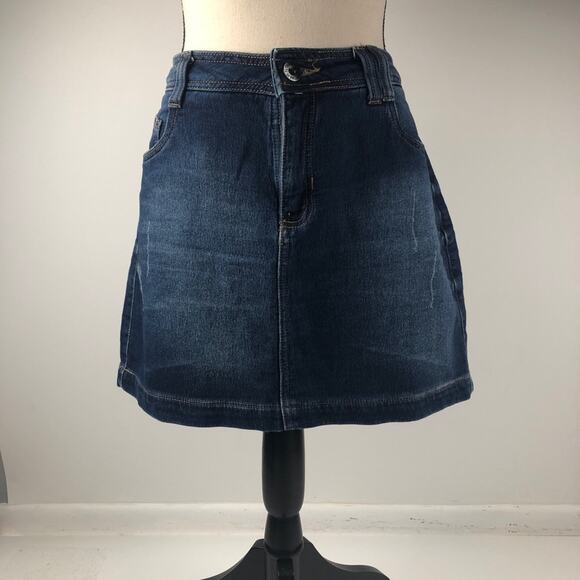 Jean skirt by Hering   (us 10/12) - Picture 2 of 11